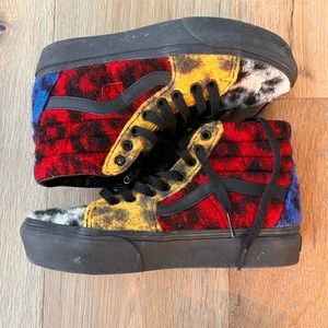 Sk8-Hi Vans Hi-Tops—platform